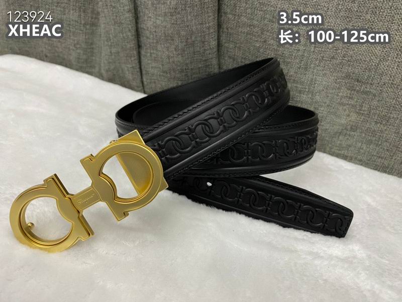 Ferragamo belt 35mmX100-125cm 8L45